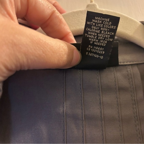 Lane Bryant Gray Cotton Blend Blazer Jacket Size 18 Women's Workwear Career - Picture 6 of 6